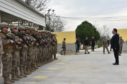 Bursa Emniyet Müdürü’nden atış poligonuna ziyaret