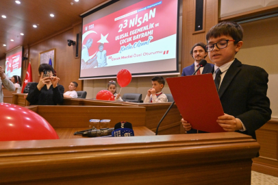 Bursa Büyükşehir Meclisi'nde söz çocukların