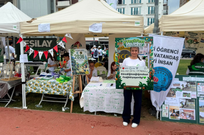 Yeşilay Festivaline 100. Yıl Ortaokulu'ndan Anlamlı Katkı
