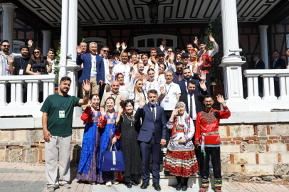 Altın Karagöz ekiplerinden Başkan Vekili Biba'ya ziyaret