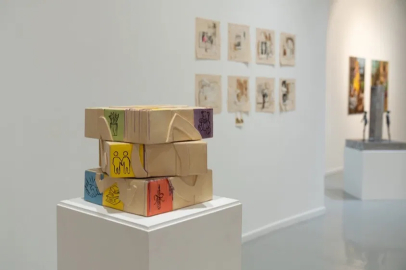 'Genç Buluşmalar' Taksim Sanat'ta ziyarete açıldı