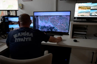 Manisa'da yapay zeka destekli termal kameralar bir yangını daha erken tespit etti