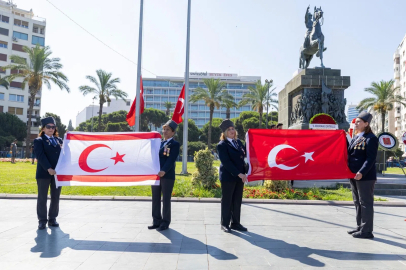 20 Temmuz Barış ve Özgürlük Bayramı İzmir’de törenle kutlandı