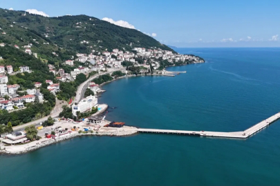 Ordu Altınordu rıhtımında son 30 metre