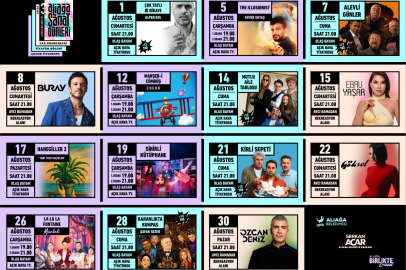 Aliağa’da Sanat Dolu Ağustos! Konserler ve Tiyatro Şöleni Başlıyor