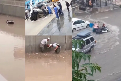 Sel Ankara’yı yuttu! Batçıklar kapandı, araçlar suya gömüldü