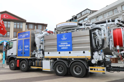Ordu’da Su Geri Dönüşümlü Komine Kanal Aracı hizmete girdi