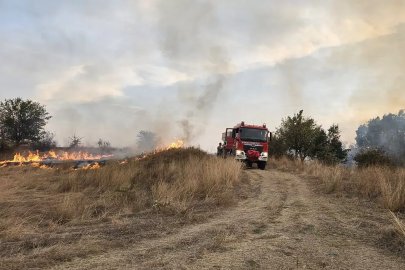 Keşan’da anız yangınları yine gündemde... Keşan yanıyor, halk zehir soluyor!